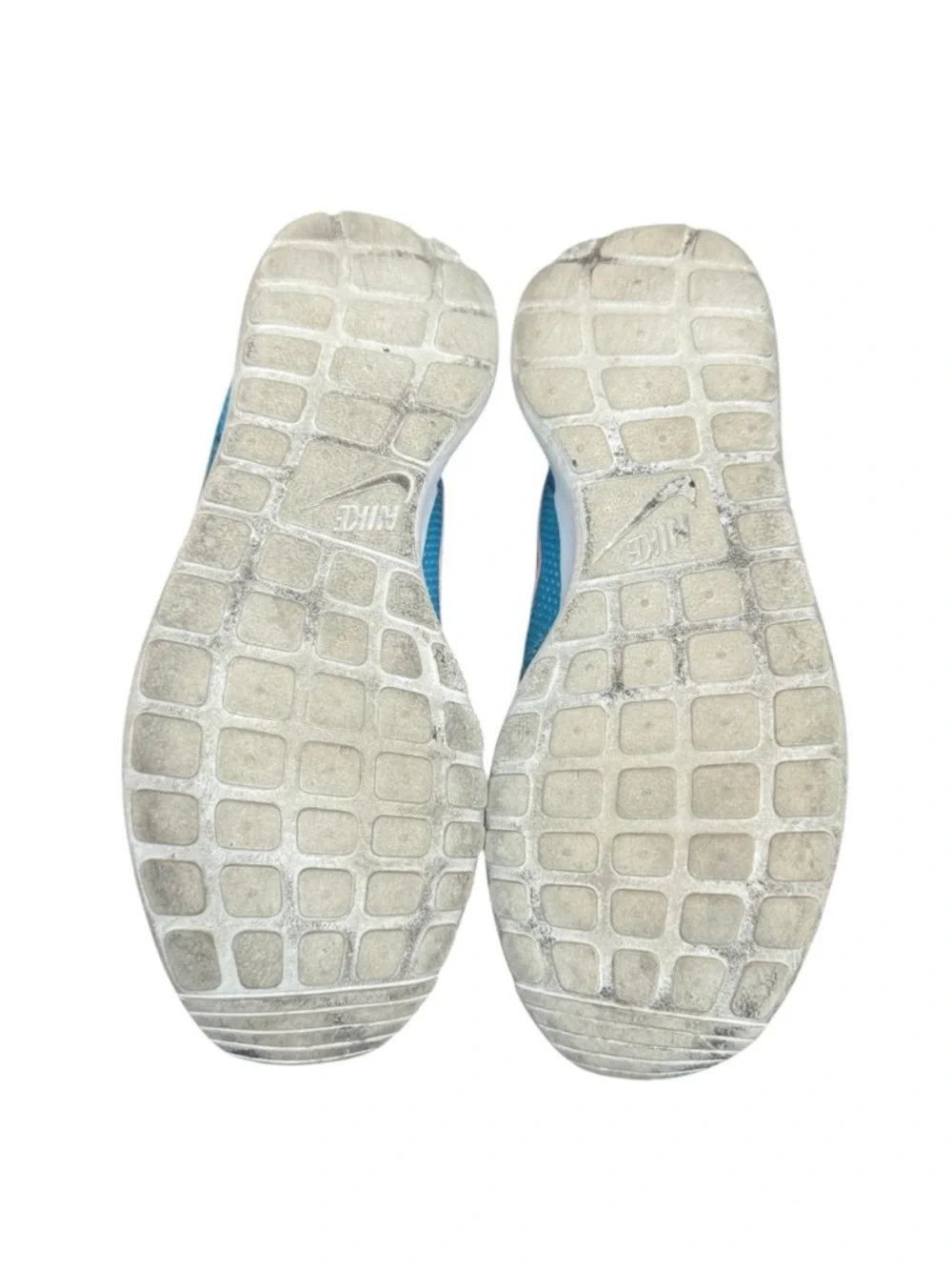 Nike Kids Light Blue Sneaker with Pink Swoosh